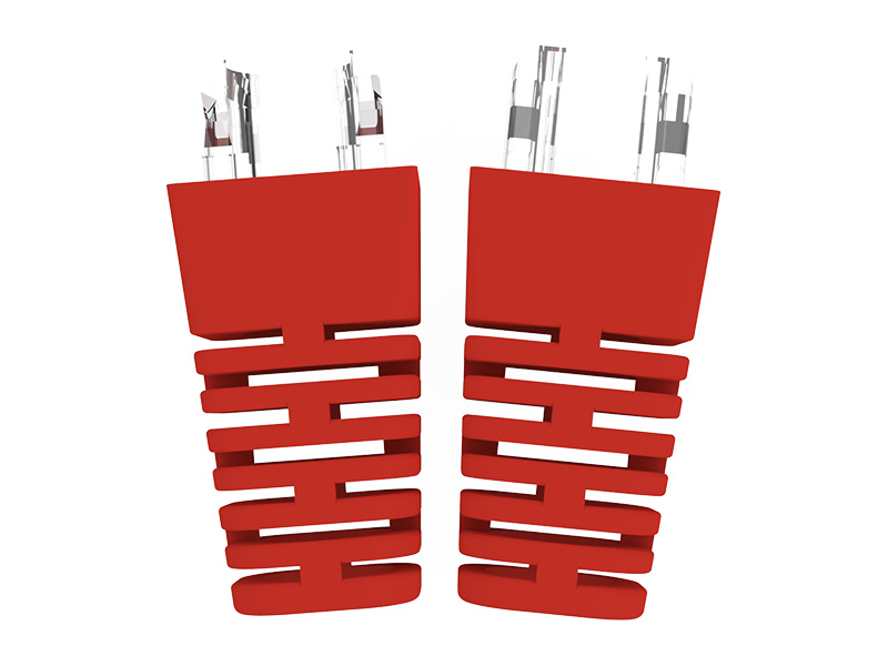 02-107-008 PC+PVC Giảm căng thẳng RJ45 02-107-008 PC+PVC Giảm căng thẳng RJ45