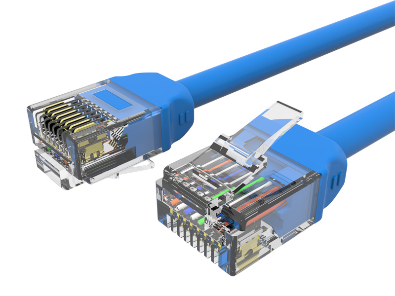 Dây vá 32AWG CAT.6 U/UTP ESG không được che chắn
